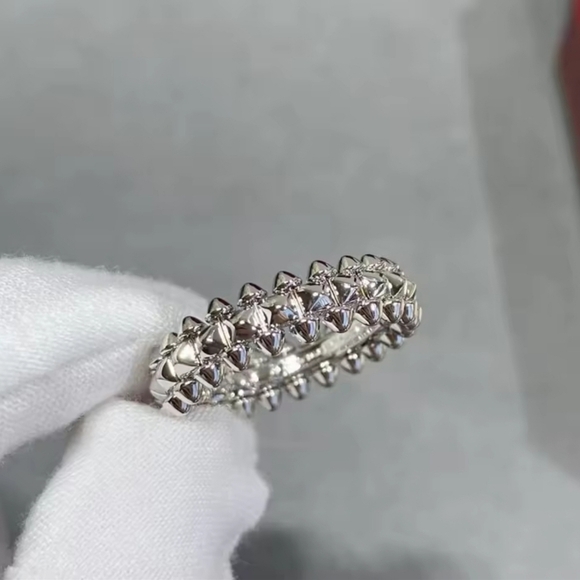 Open Rings Finger Jewelry Stainless Steel TexturePresent for Fashion Lover - Picture 6 of 7